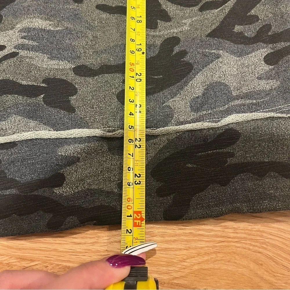 Sundry Green Ragen Camo Camouflage Grunge Western Soft Casual Lounge Sweatshirt - Picture 12 of 15